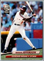 Reggie Jefferson Baseball Cards 1992 Ultra Prices