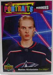 Matiss Kivlenieks Hockey Cards 2020 Upper Deck UD Portraits Prices