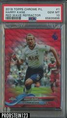 Harry Kane [Red Wave Refractor] Soccer Cards 2018 Topps Chrome Premier League Prices