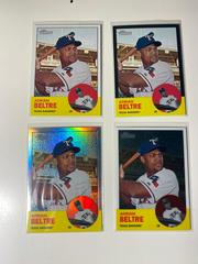 Adrian Beltre [Black Refractor] Baseball Cards 2012 Topps Heritage Chrome Prices