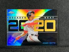 Juan Soto Baseball Cards 2020 Topps Chrome Update Decade's Next Prices