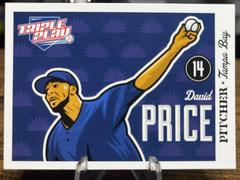 David Price #80 Baseball Cards 2012 Panini Triple Play Prices