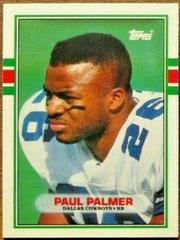 Paul Palmer Football Cards 1989 Topps Traded Prices