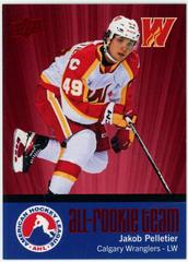 Jakob Pelletier [Red] #AR-4 Hockey Cards 2022 Upper Deck AHL All Rookie Team Prices