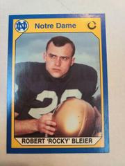 Robert Rocky Bleier Football Cards 1990 Notre Dame Collegiate Collection Prices