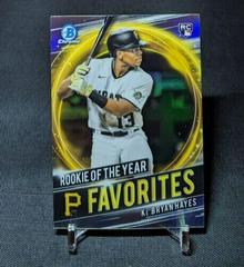 Ke'Bryan Hayes #RRY-KH Baseball Cards 2021 Bowman Chrome Rookie of the Year Favorites Prices
