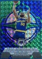 Stephen Curry [Green] #1 Basketball Cards 2022 Panini Mosaic Epic Performers Prices