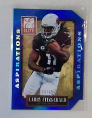 Larry Fitzgerald [Aspirations Die Cut] #1 Football Cards 2013 Panini Elite Prices