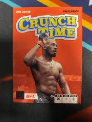 Jon Jones [Press Proof Purple] #19 Ufc Cards 2022 Panini Donruss UFC Crunch Time Prices