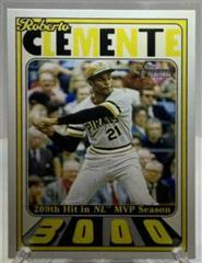 Roberto Clemente #C3K-9 Baseball Cards 2021 Topps Heritage Roberto Clemente 3,000 Prices