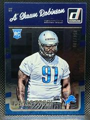 A'Shawn Robinson [Press Proof Silver] #304 Football Cards 2016 Panini Donruss Prices