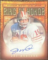 Joe Montana #RH-JM Football Cards 2002 Topps Ring of Honor Autographs Prices