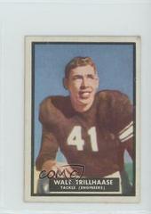 Walt Trillhaase Football Cards 1951 Topps Magic Prices
