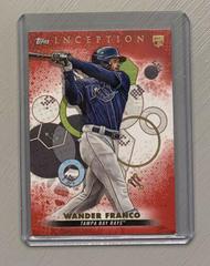 Wander Franco [Red] #39 Baseball Cards 2022 Topps Inception Prices