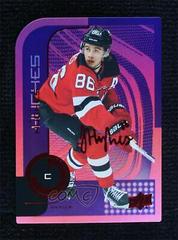 Jack Hughes [Purple] #84 Hockey Cards 2022 Upper Deck MVP Colors and Contours Prices