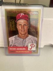 Richie Ashburn [Gold] #349 Baseball Cards 2022 Topps Chrome Platinum Anniversary Prices