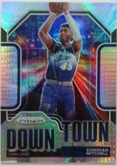 Donovan Mitchell [Hyper Prizm] Basketball Cards 2020 Panini Prizm Downtown Bound Prices