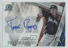 Trevor Rogers Baseball Cards 2017 Bowman Draft Class of Autographs Prices