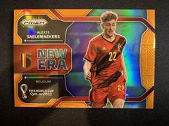 Alexis Saelemaekers [Orange] Soccer Cards 2022 Panini Prizm World Cup New Era Prices