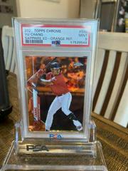 Yu Chang [Orange Refractor] #590 Baseball Cards 2020 Topps Chrome Sapphire Prices