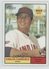 Carlos Carrasco #229 Baseball Cards 2010 Topps Heritage Prices