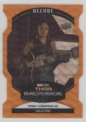 Tessa Thompson as Valkyrie [Orange Die Cut] Marvel 2022 Allure Prices