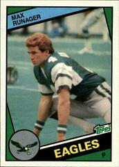 Max Runager Football Cards 1984 Topps Prices