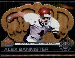 Alex Bannister #162 Football Cards 2001 Pacific Crown Royale Prices