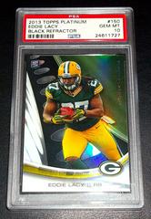 Eddie Lacy [Black Refractor] #150 Football Cards 2013 Topps Platinum Prices