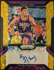Kevin Johnson [Gold] Basketball Cards 2018 Panini Prizm Fast Break Autographs Prices