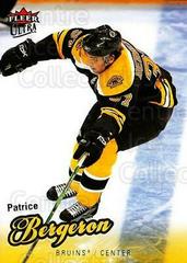 Patrice Bergeron #7 Hockey Cards 2008 Ultra Prices