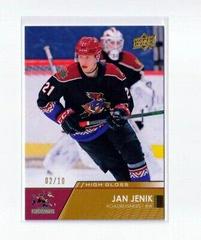 Jan Jenik [High Gloss] Hockey Cards 2021 Upper Deck AHL Prices
