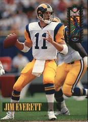 Jim Everett Football Cards 1994 Classic NFL Experience Prices