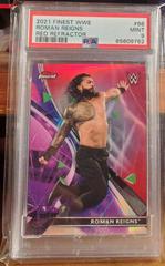 Roman Reigns [Red] Wrestling Cards 2021 Topps Finest WWE Prices
