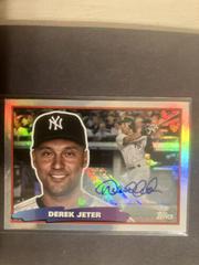 Derek Jeter [Autograph] #88BF-1 Baseball Cards 2022 Topps Archives 1988 Big Foil Prices