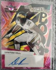 Daxton Hill [Leopard] #HB-DH1 Football Cards 2022 Leaf Valiant Autographs Here Comes the Boom Prices