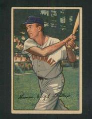 Virgil Stallcup #6 Baseball Cards 1952 Bowman Prices