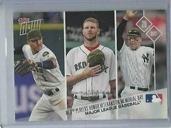 MLB Players Honor Veterans on... #198 Baseball Cards 2017 Topps Now Prices