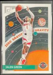 Jalen Green #6 Basketball Cards 2023 Panini Donruss Zero Gravity Prices