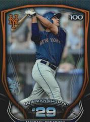 Michael Conforto Baseball Cards 2015 Bowman Scout's Top 100 Prices