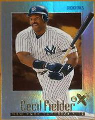 Cecil Fielder [Essential Credentials] Baseball Cards 1997 Skybox EX 2000 Prices