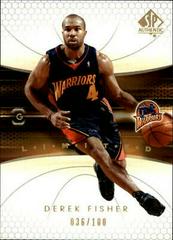 Derek Fisher Basketball Cards 2004 SP Authentic Prices