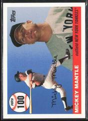 Mickey Mantle #100 Baseball Cards 2006 Topps Mantle Home Run History Prices