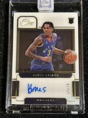 Bones Hyland [Gold] Basketball Cards 2021 Panini One and One Rookie Autographs Prices
