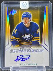 Dylan Cozens Hockey Cards 2021 SPx Signatures Prices
