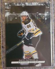 David Pastrnak [Black] #DZ-32 Hockey Cards 2023 Upper Deck Dazzlers Prices