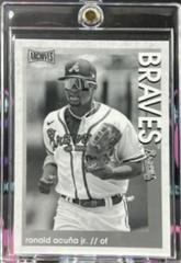 Ronald Acuna Jr. [Black & White] #5 Baseball Cards 2022 Topps Archives Snapshots Prices