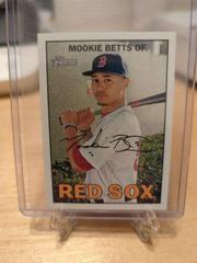 Mookie Betts [Mini Portrait] Baseball Cards 2016 Topps Heritage Prices