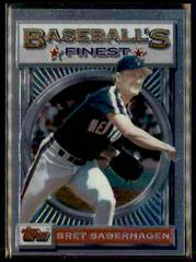 Bret Saberhagen #53 Baseball Cards 1993 Finest Prices