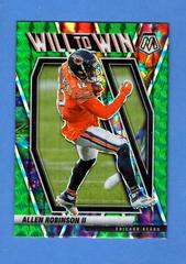 Allen Robinson II [Green Mosaic] #WW-13 Football Cards 2021 Panini Mosaic Will to Win Prices